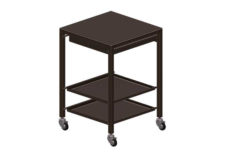 3D Tables - Metal trolley - Desalto - Helsinki - Desalto 3D Tables - Metal trolley - Desalto - Helsinki - Desalto