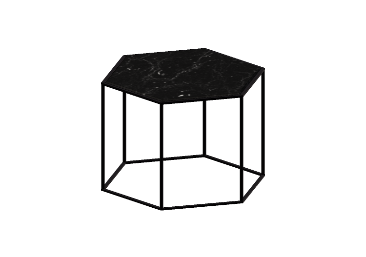 Tavoli 3D - Tavolino in marmo - Desalto - Hexagon - Desalto Tavoli 3D - Tavolino in marmo - Desalto - Hexagon - Desalto