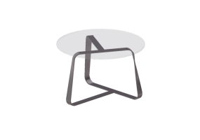 Tables 3D - Petite table en verre - Desalto - Twister