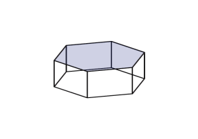Tables 3D - Petite table en verre - Desalto - Hexagon
