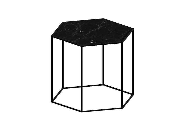 Mesas 3D - Mesita de mármol - Desalto - Hexagon - Desalto Mesas 3D - Mesita de mármol - Desalto - Hexagon - Desalto