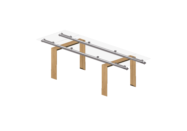 Tables 3D - Table en verre - Desalto - Stilt - Desalto Tables 3D - Table en verre - Desalto - Stilt - Desalto