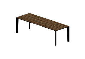 3D Tables - Wooden Table - Desalto - Skin