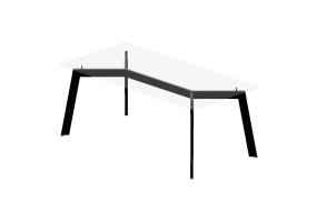 3D Tables - Glass Table - Desalto - Link