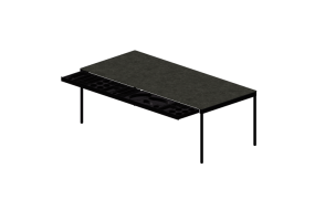 3D Tisch - Steintisch - Desalto - Icaro