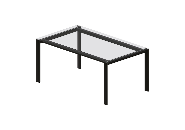 3D Tables - Glass Table - Desalto - Grid - Desalto 3D Tables - Glass Table - Desalto - Grid - Desalto