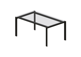 Tables 3D - Table en verre - Desalto - Grid