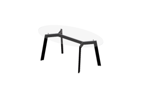 Mesas 3D - Mesa de vidro - Desalto - Link