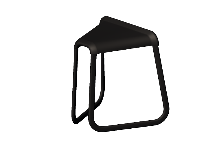 Sedie 3D - Sgabello in plastica - Desalto - Myg - Desalto Sedie 3D - Sgabello in plastica - Desalto - Myg - Desalto