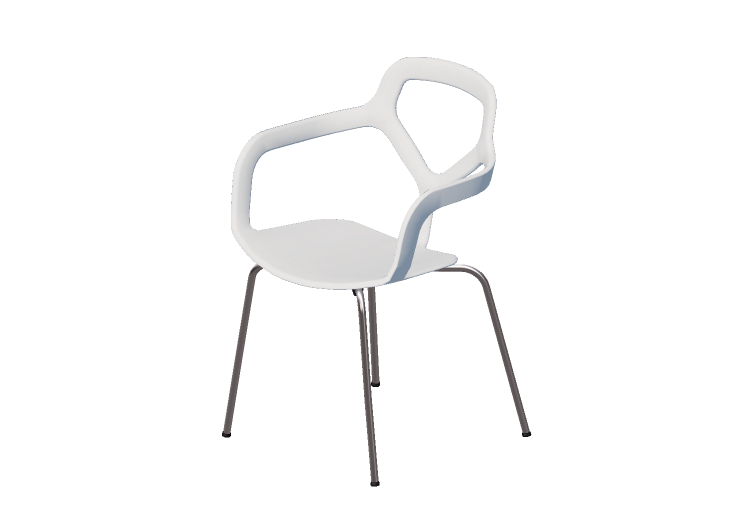 Sillas 3D - Silla de plástico - Desalto - Trace - Desalto Sillas 3D - Silla de plástico - Desalto - Trace - Desalto