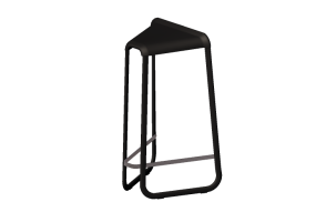 Cadeira 3D - Banqueta de pl&aacute;stico - Desalto - Myg