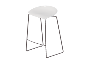 Chaises 3D - Tabouret en plastique - Desalto - Flan
