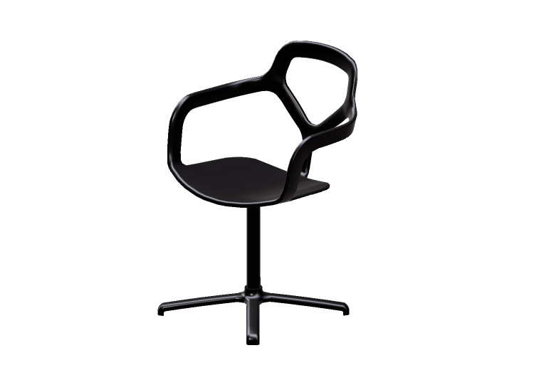 Chaises 3D - Chaise en plastique - Desalto - Trace -... Chaises 3D - Chaise en plastique - Desalto - Trace -...