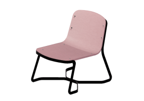 Divani 3D - Poltroncina in tessuto - Desalto - Path