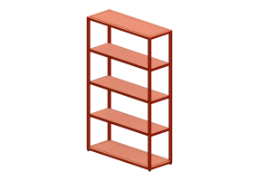 3D Bookshelves and Containers - Metal Bookshelf - Desalto - Helsinki