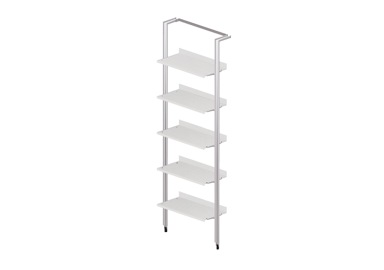 Librerie 3D - Mensola componibile in legno laccato -... Librerie 3D - Mensola componibile in legno laccato -...
