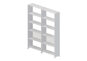 Estantes 3D - Estante modular de madeira envernizada - Desalto - Fill