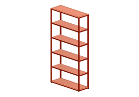 3D Bookshelves and Containers - Metal Bookshelf - Desalto - Helsinki