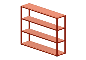 Biblioth&egrave;que 3D - Biblioth&egrave;que en m&eacute;tal - Desalto - Helsinki