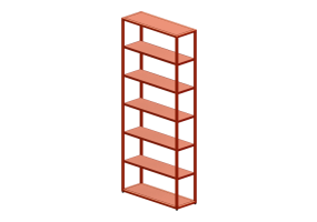 3D Bookshelves and Containers - Metal Bookshelf - Desalto - Helsinki