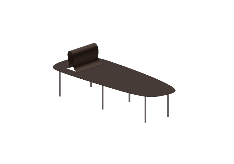3D Benches - Metal Bench - Desalto - Softer than steel -... 3D Benches - Metal Bench - Desalto - Softer than steel -...