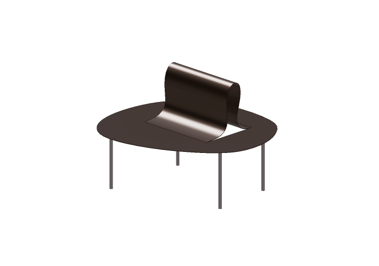 Panche 3D - Panca in metallo - Desalto - Softer than steel... Panche 3D - Panca in metallo - Desalto - Softer than steel...