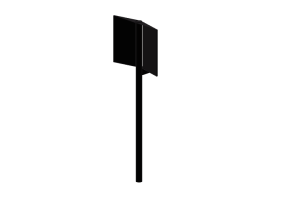 TV et &Eacute;cran 3D - Porte TV en m&eacute;tal - Desalto - Sail