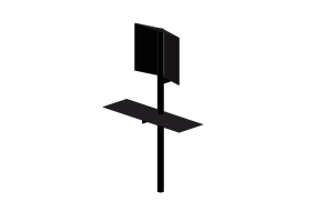 TV et &Eacute;cran 3D - Porte TV en m&eacute;tal - Desalto - Sail
