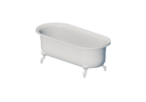 3D Bathtubs - Ceramic Bathtub - Doka Bath Works - Devon