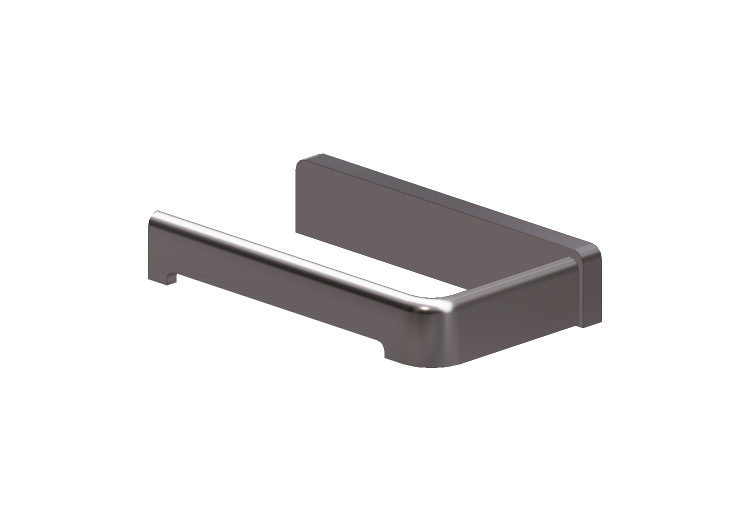 Acessórios 3D - Porta papel higiênico de metal - Doka Bath... Acessórios 3D - Porta papel higiênico de metal - Doka Bath...
