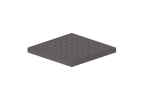 Acessórios 3D - Drenagem de chuveiro de metal - Doka Bath Works