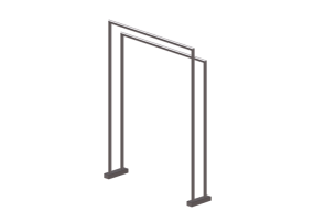 3D Accessories - Metal towel rack - Doka Bathtub Works