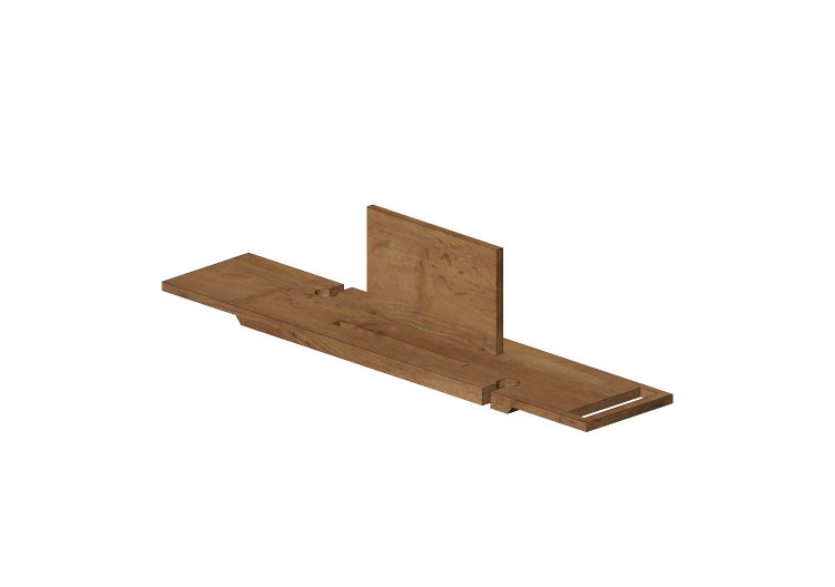 Accessoires 3D - Bac pour baignoire en bois - Doka Bath... Accessoires 3D - Bac pour baignoire en bois - Doka Bath...