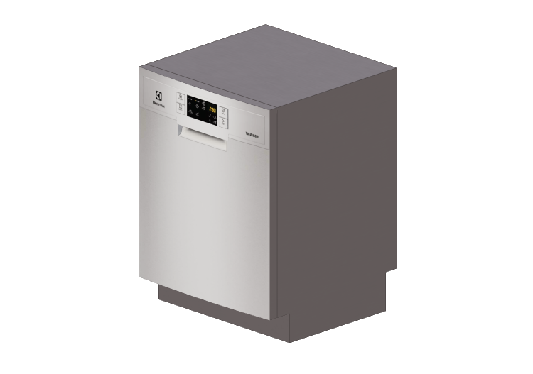 Eletrodomésticos 3D - Lava-louça - Electrolux - FSBU 60 -... Eletrodomésticos 3D - Lava-louça - Electrolux - FSBU 60 -...
