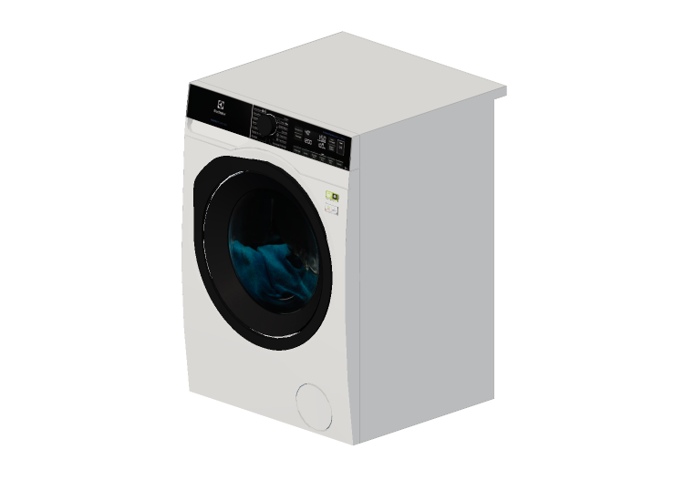 Eletrodomésticos 3D - Máquina de lavar roupa - Electrolux -... Eletrodomésticos 3D - Máquina de lavar roupa - Electrolux -...