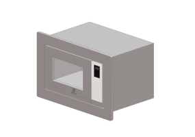 Eletrodom&eacute;sticos 3D - Forno micro-ondas - Electrolux - BI 600 380