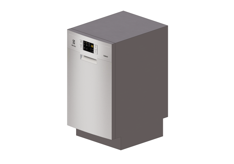 Electroménagers 3D - Lave-vaisselles - Electrolux - FSBU 45... Electroménagers 3D - Lave-vaisselles - Electrolux - FSBU 45...