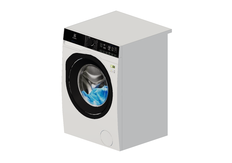 Elettrodomestici 3D - Lavatrice - Electrolux - HEC 60 XXL -... Elettrodomestici 3D - Lavatrice - Electrolux - HEC 60 XXL -...