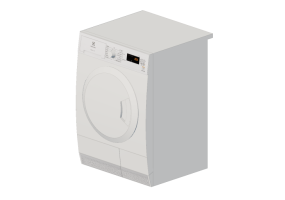 Elettrodomestici 3D - Asciugatrice - Electrolux - BF Sahara 54