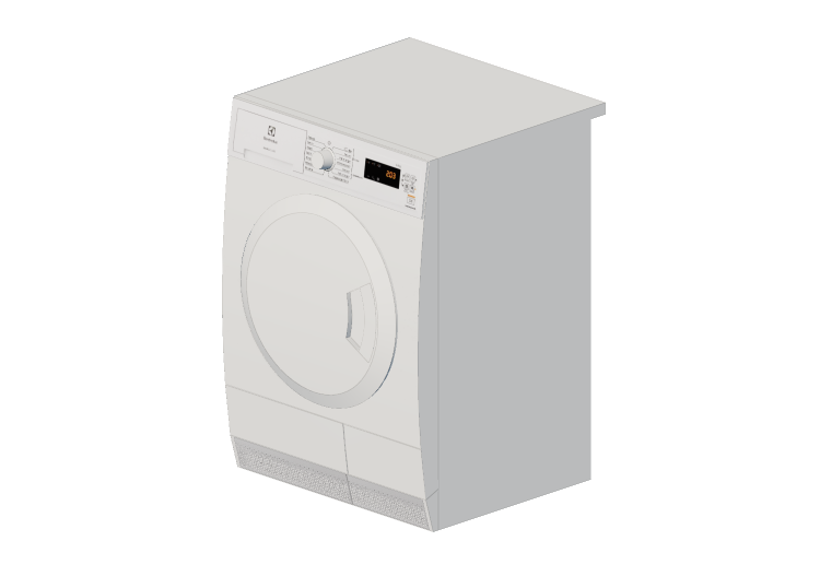 Electrodomésticos 3D - Secadora - Electrolux - BF Sahara 54... Electrodomésticos 3D - Secadora - Electrolux - BF Sahara 54...