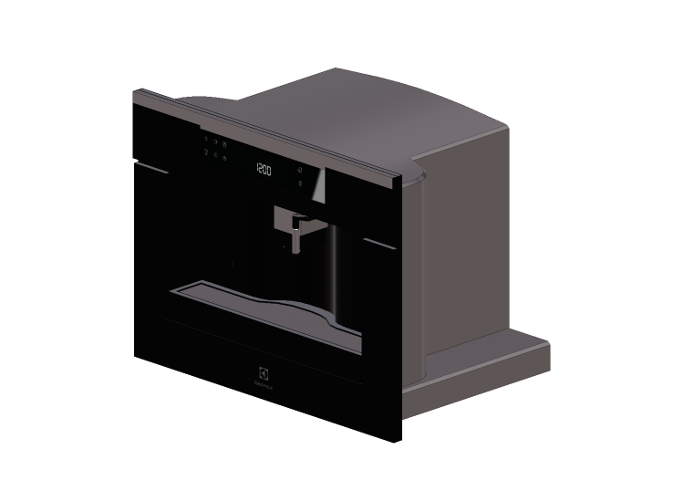 3D Electrical Appliances - Coffee maker - Electrolux -... 3D Electrical Appliances - Coffee maker - Electrolux -...