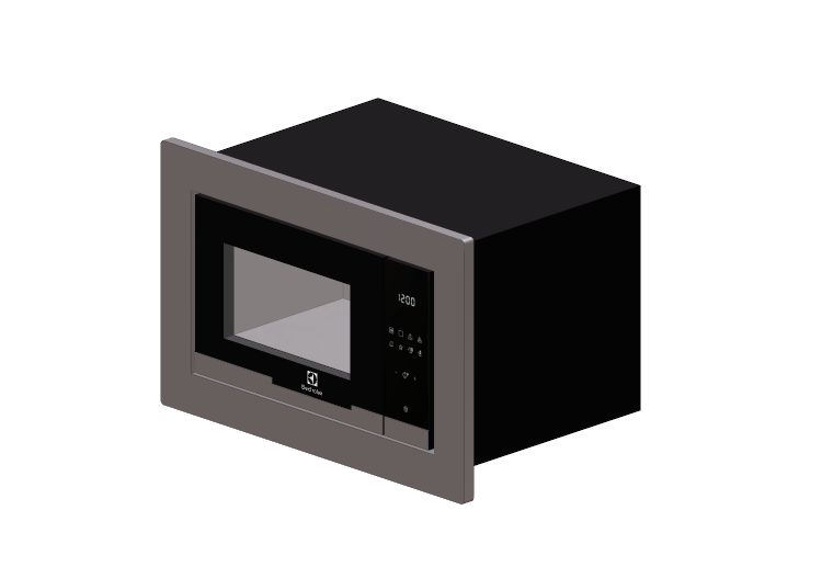 Eletrodomésticos 3D - Forno micro-ondas - Electrolux - BI... Eletrodomésticos 3D - Forno micro-ondas - Electrolux - BI...