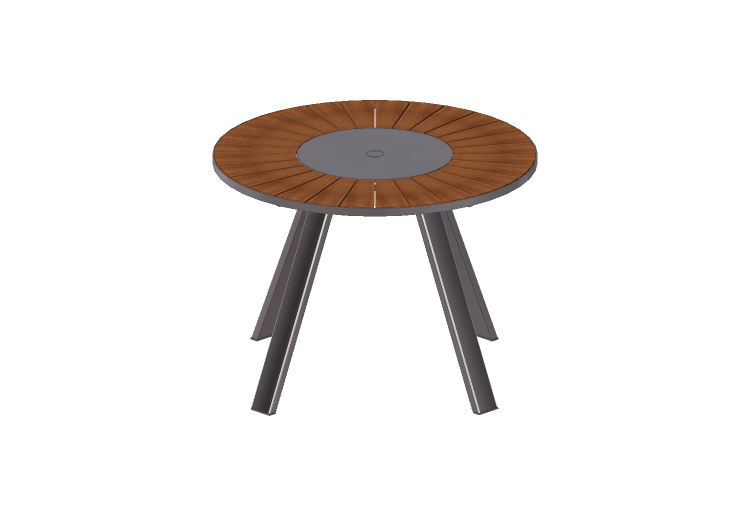 Tables 3D - Table d'extérieur ronde – Extremis - Extremis Tables 3D - Table d'extérieur ronde – Extremis - Extremis