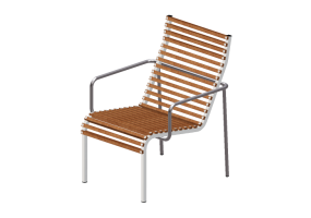 Cadeira 3D - cadeira alta com encosto &ndash; Extremis