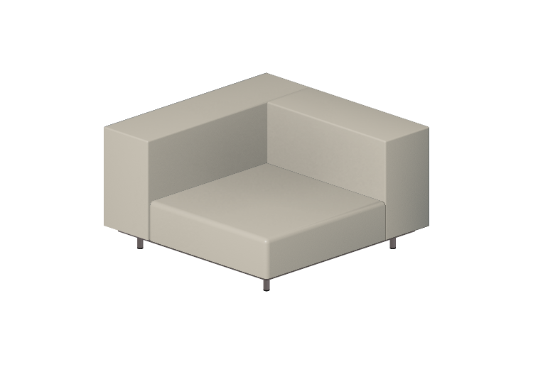 Cadeira 3D - Sofá lado direito - Extremis - Extremis Cadeira 3D - Sofá lado direito - Extremis - Extremis