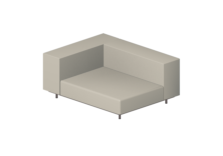 Sedie e Poltrone 3D - Divano lato destro - Extremis -... Sedie e Poltrone 3D - Divano lato destro - Extremis -...