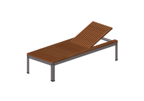 Deck chairs and sunbeds 3D - External sunbed &ndash; Extremis