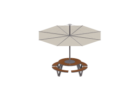 Parasol 3D - Parasol avec table - Extremis