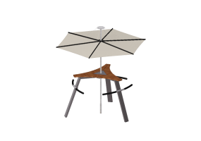 Sombrillas y Toldos 3D - Sombrilla con mesa - Extremis