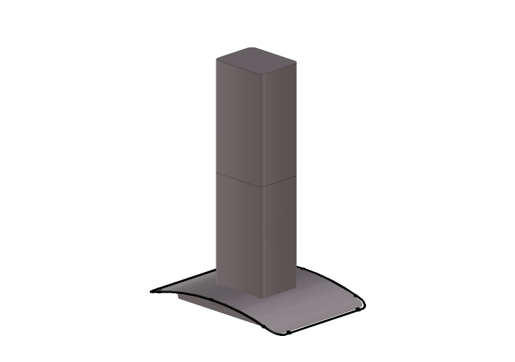 Electrodomésticos 3D - Campana de extracción de isla de... Electrodomésticos 3D - Campana de extracción de isla de...